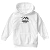 shh my hangover t shirt funny beer college drunk Youth Hoodie