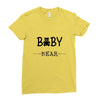 baby bear Ladies Fitted T-Shirt