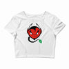 the devil made me brew it Crop Top