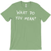 what do you mean 2016 tour T-Shirt