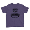driver picks the music passenger shuts his cakehole Youth Tee