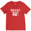 beast mode on V-Neck Tee
