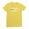 soon to be mom Ladies Fitted T-Shirt