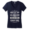 And 8th Day God Look Down So God Made A Virgo Girl Women's V-Neck T-Shirt