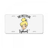 The Orijinal Topknot Tinkerbell, Tinkerbell License Plate