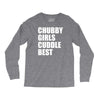chubby girls cuddle best Long Sleeve Shirts