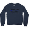 gaming mana low need milk Crewneck Sweatshirt