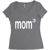 mom 3 Women's Triblend Scoop T-shirt