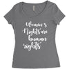 womens rights are human rights Women's Triblend Scoop T-shirt
