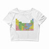 canadian periodic table Crop Top