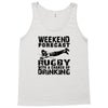 weekend rugby forecast beer pub drink Tank Top