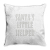 santa's little helper Throw Pillow