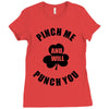pinch me Ladies Fitted T-Shirt