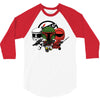 power minions vectorized 3/4 Sleeve Shirt