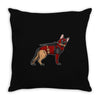 dead shepherd Throw Pillow
