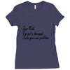 dear math, i'm not your therapist t shirt Ladies Fitted T-Shirt