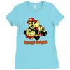 road rage Ladies Fitted T-Shirt