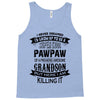 Super Cool Pawpaw Of A Freaking Awesome Grandson Tank Top