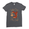 what does the fox say Ladies Fitted T-Shirt
