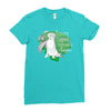 boxers support parkinson's awareness Ladies Fitted T-Shirt