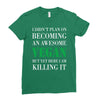 vegan Ladies Fitted T-Shirt