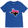 san antonio skyline spurs V-Neck Tee