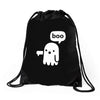 Ghost Of Disapproval Drawstring Bags