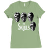 the skulls Ladies Fitted T-Shirt