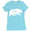 Bear Ladies Fitted T-Shirt