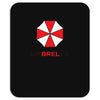 resident evil logo umbrella corporation zombie videogames Mousepad