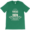 premium vintage 1978 classic perfectly aged limited edition T-Shirt