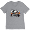 oblivious ninja trick or treat V-Neck Tee