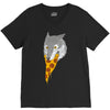 pizza wolf V-Neck Tee