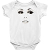 girl eye face Baby Onesie