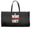 wine diet challenge accepted Weekender Totes