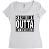 straight outta my twenties Women's Triblend Scoop T-shirt