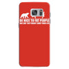 be nice to fat people bear chase funny pub joke Samsung Galaxy S7