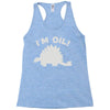 science dinosaur Racerback Tank