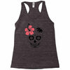 day of dead sugar skull Racerback Tank