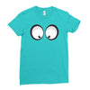 googly eyes Ladies Fitted T-Shirt