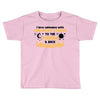 I Love Someone With Childhood Cancer To The Moon And Back To Infinity Toddler T-shirt