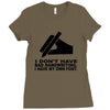 i have my own font Ladies Fitted T-Shirt