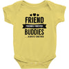 friend forever buddies Baby Bodysuit