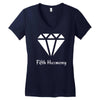 fifth harmony diamond Women's V-Neck T-Shirt