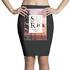 Surf Paradise City Pencil Skirts