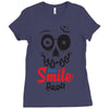 keep smile Ladies Fitted T-Shirt