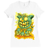 cat monster Ladies Fitted T-Shirt