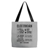 Electrician Tote Bags