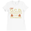 i have o.c.d obsessive cat disorder Ladies Fitted T-Shirt