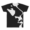 ian brown the stone roses indie music god All Over Men's T-shirt